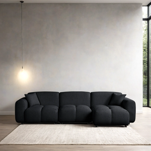 Bella Black Sectional **NEW ARRIVAL**