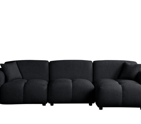 Bella Black Sectional
