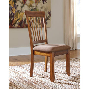 Berringer Rustic Brown Dining Chair, Set of 2