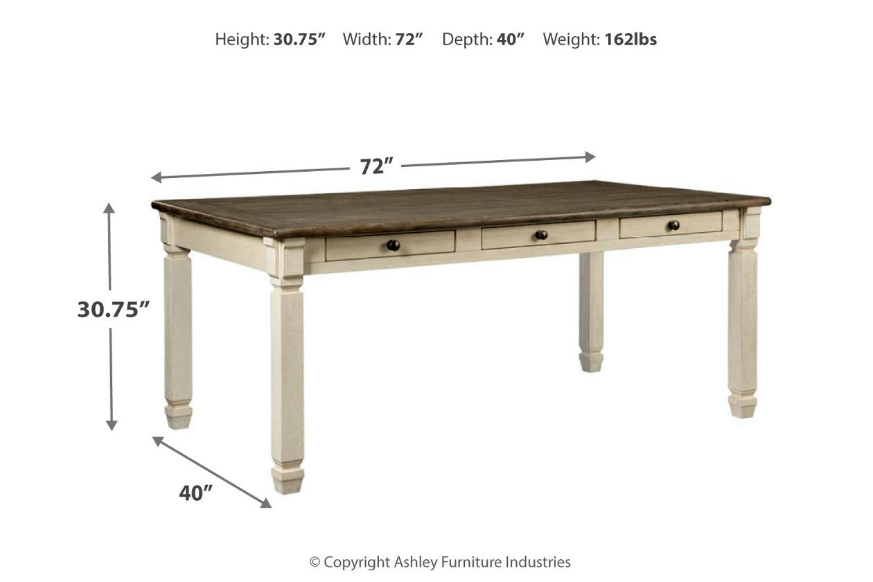 Bolanburg Two-tone Dining Table