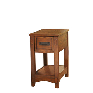 Breegin Brown Chairside End Table