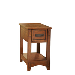 Breegin Brown Chairside End Table