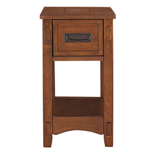 Breegin Brown Chairside End Table