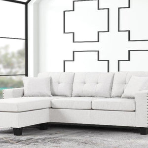 Cris Sand Reversible Sectional