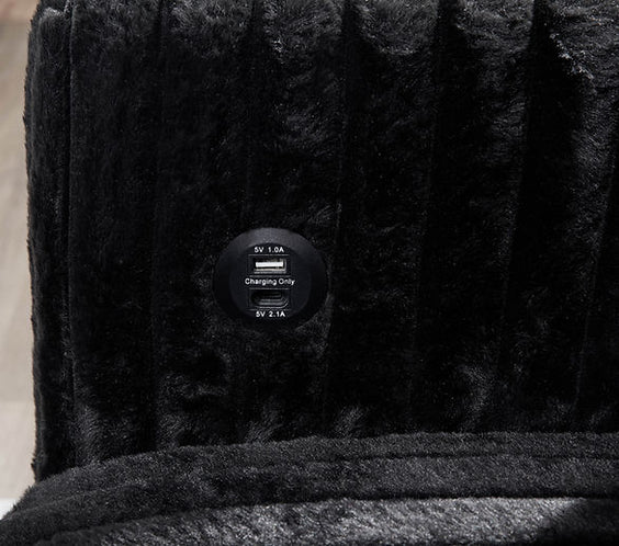 Raha Black Sofa