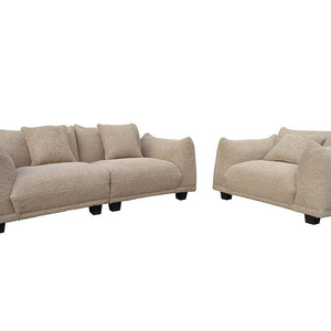 S3131 Homey sofa and oversized chair (Brown)