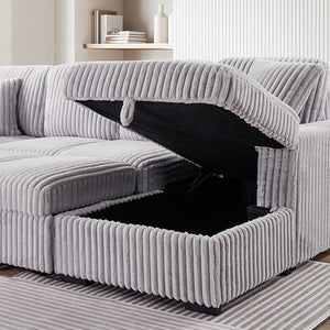 Raha Grey Sofa