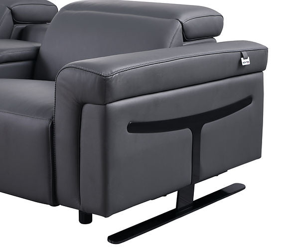 MI-1110-6pcs /7pcs Lucca (Dark Grey) sectional