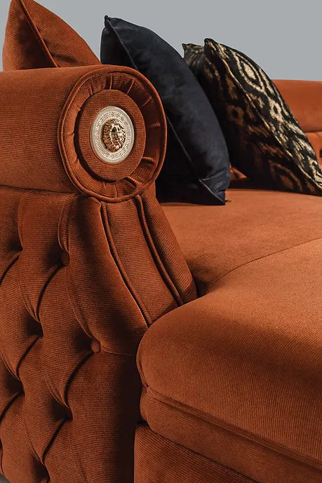 Brooklyn Sectional (Orange)