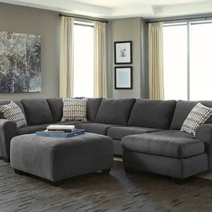 Ashley 28620 Ambee Grey U-Shaped Oversized Sectional Couch