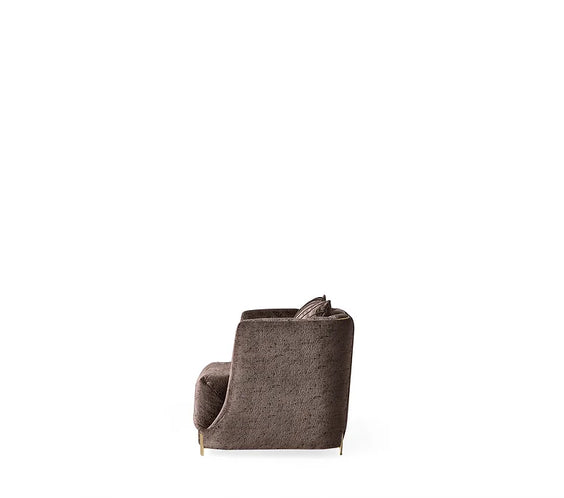 Elit sofa loveseat Brown