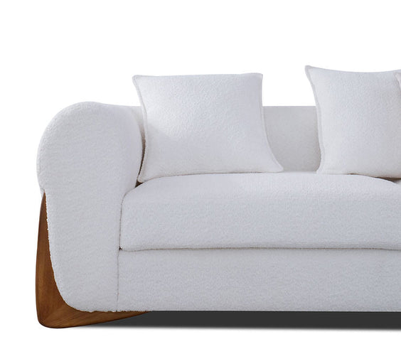 S4045 Stylus (Ivory) sofa and loveseat