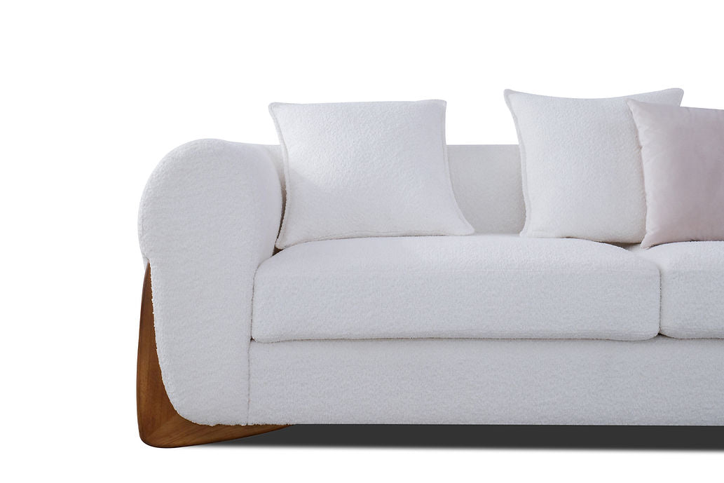 S4045 Stylus (Ivory) sofa and loveseat