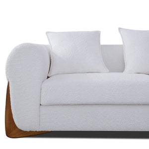 S4045 Stylus (Ivory) sofa and loveseat