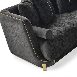 Elit sofa loveseat Charcoal