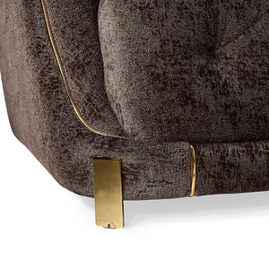 Elit sofa loveseat Brown