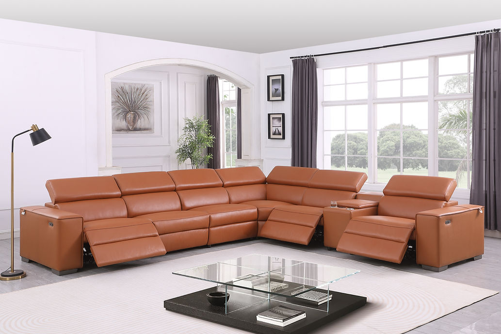 MI-631-6Pcs Picasso sectional carmel