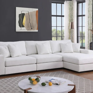 S859 Comfy (Cream) 3pcs sectional