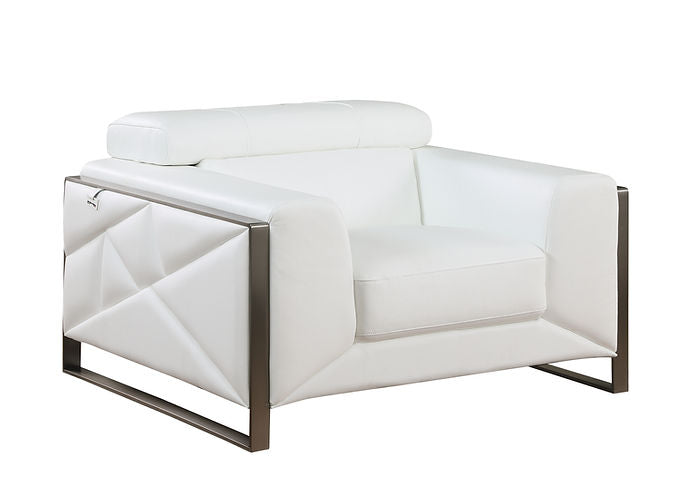 MI-989 Giorgio (White) sofa & loveseat