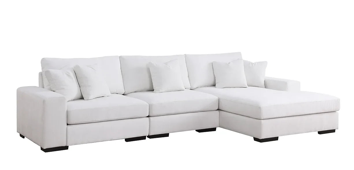 S859 Comfy (Cream) 3pcs sectional