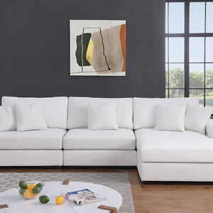 S859 Comfy (Cream) 3pcs sectional