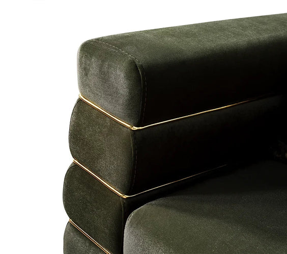 Luma Emerald sofa and loveseat