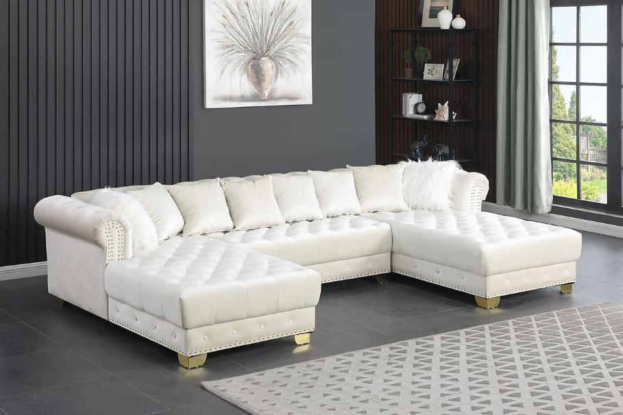 S6350 Jordan II (Cream) sectional