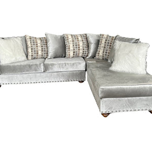 S315 Silver Sectional