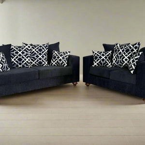 S305 Graphite Sofa and Loveseat