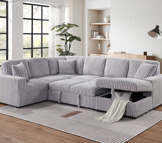 Raha Grey Sofa