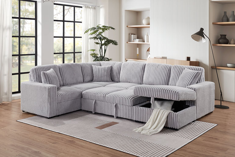 Raha Grey Sofa