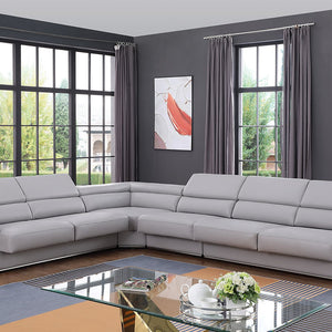 MI-5106A Pella light gray sectional