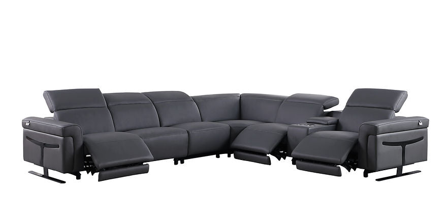 MI-1110-6pcs /7pcs Lucca (Dark Grey) sectional