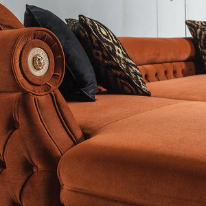 Brooklyn Sectional (Orange)