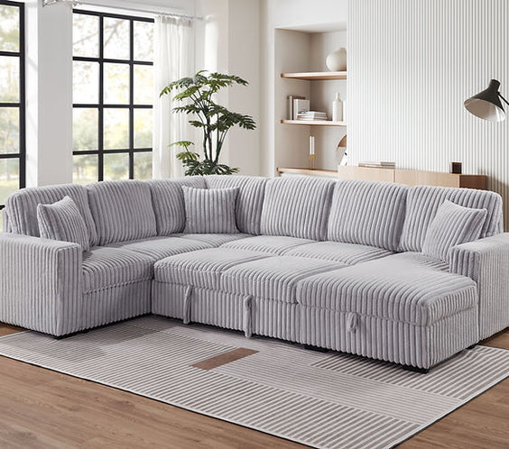 Raha Grey Sofa
