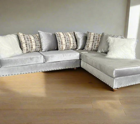 S315 Silver Sectional