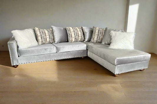 S315 Silver Sectional