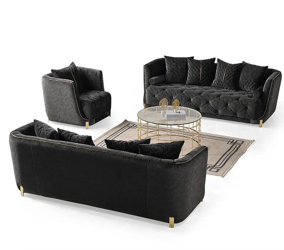 Elit sofa loveseat Charcoal