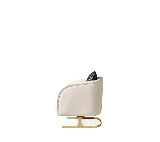 Luma White sofa and loveseat