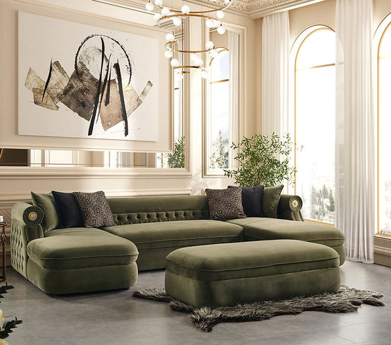 Brooklyn Sectional (Green)