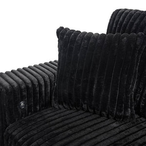 Raha Black Sofa