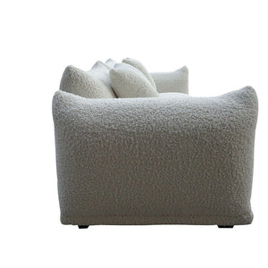 S3131 Homey sofa and oversized chair (White)