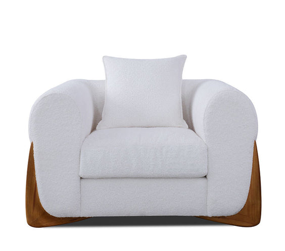 S4045 Stylus (Ivory) sofa and loveseat