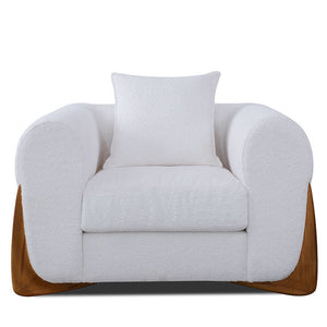 S4045 Stylus (Ivory) sofa and loveseat