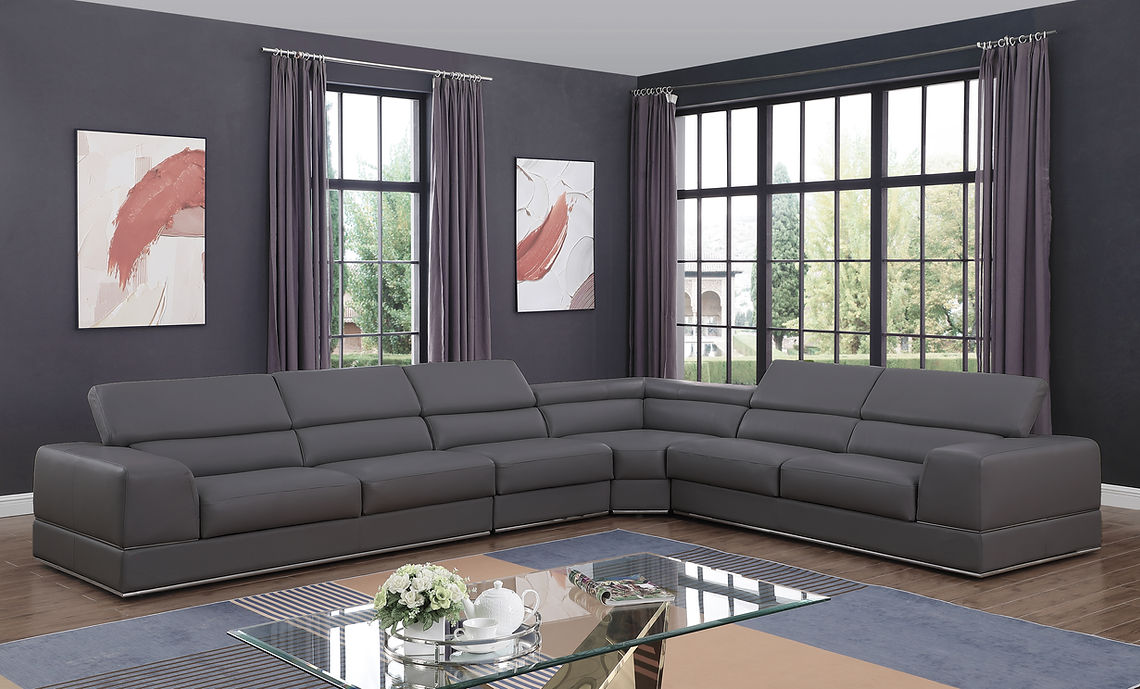 MI-5106A Pella dark gray sectional