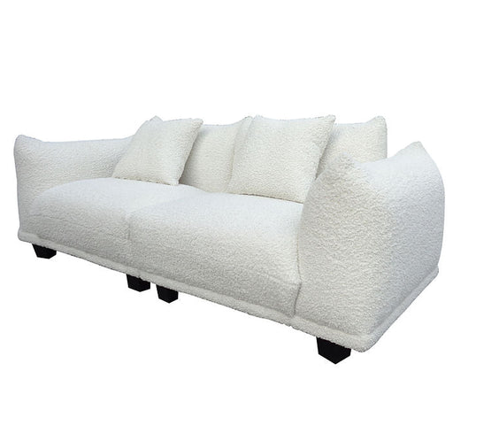 S3131 Homey sofa and oversized chair (White)