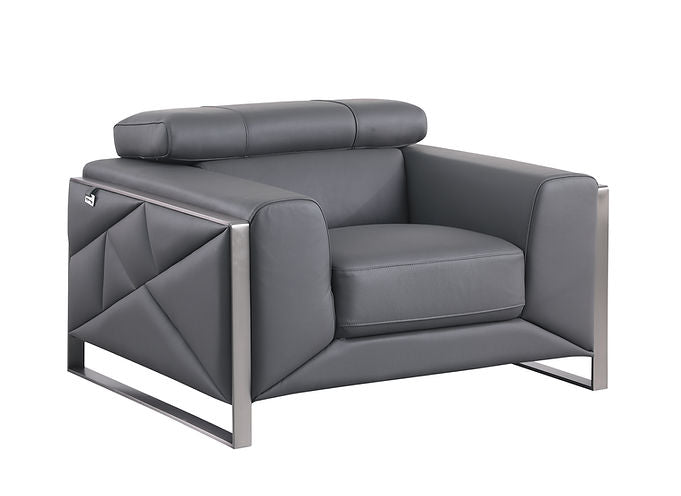 MI-989 Giorgio (Dark Grey) sofa & loveseat