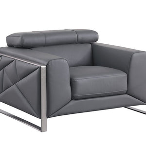 MI-989 Giorgio (Dark Grey) sofa & loveseat