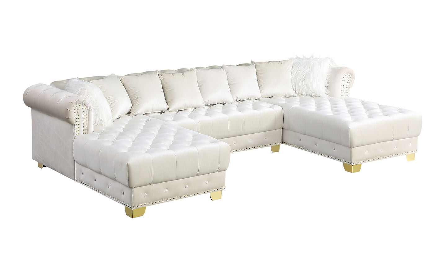 S6350 Jordan II (Cream) sectional