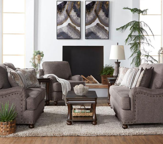 S17285 Sofa & loveseat Phineas Driftwood